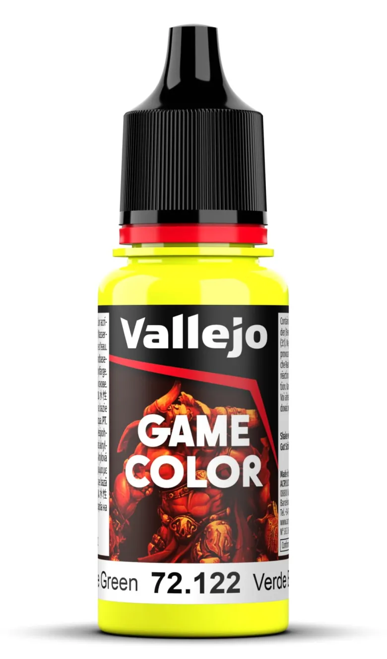 Vallejo Game Color: Bile Green 72.122 18ml