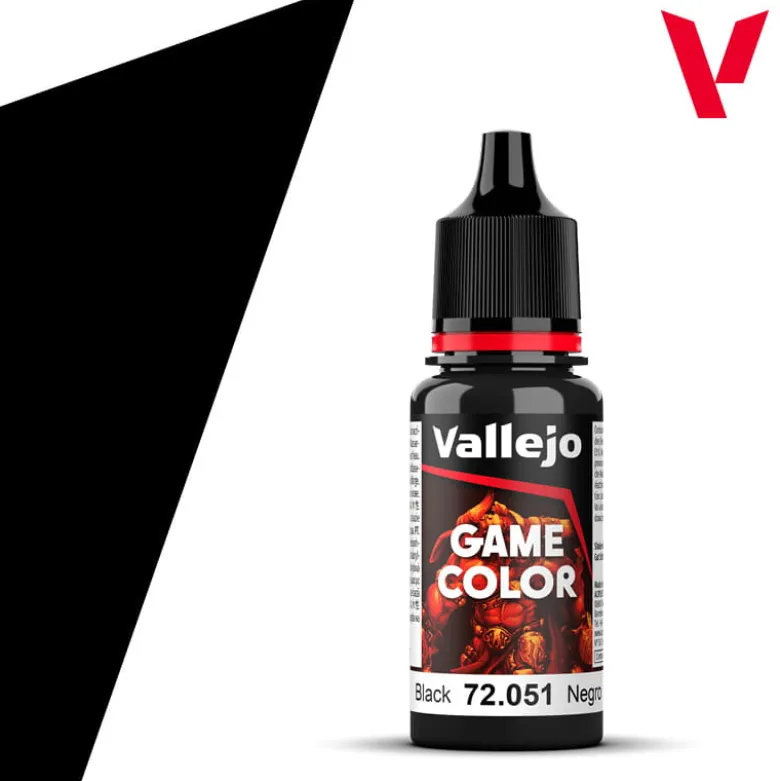 Vallejo Game Color: Black 72.051 18ml