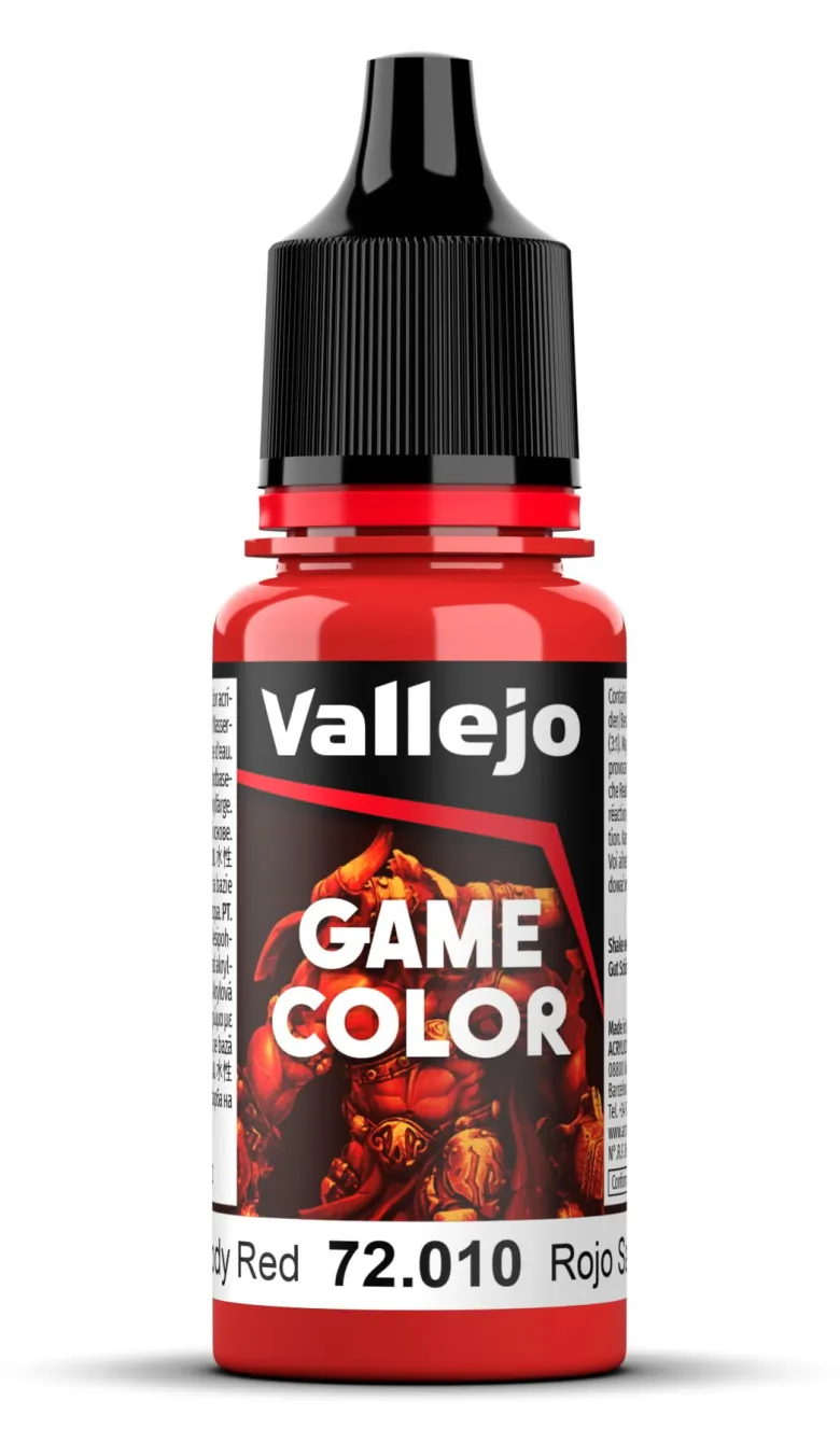 Vallejo Game Color: Bloody Red 72.010 18ml
