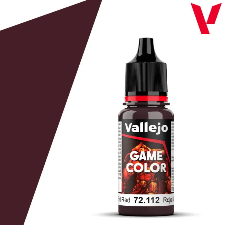 Vallejo Game Color: Evil Red 72.112 18ml