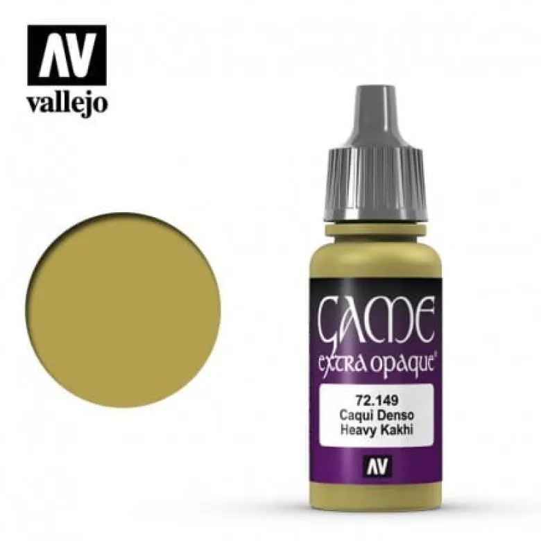 Vallejo Game Color Extra Opaque - Heavy Khaki 72.149 17ml.