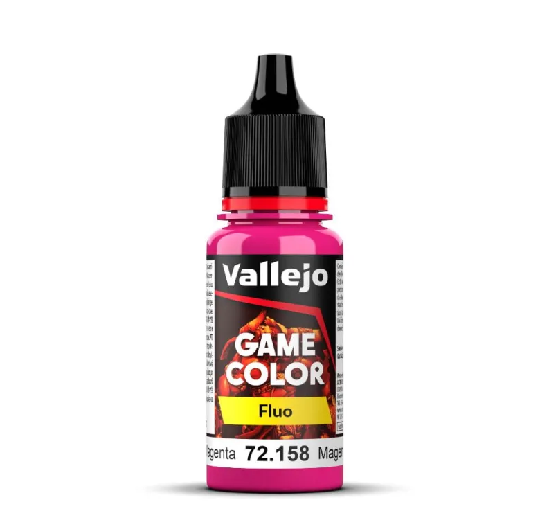 Vallejo Game Color: Fluo - Fluorescent Magenta 72.158 18ml