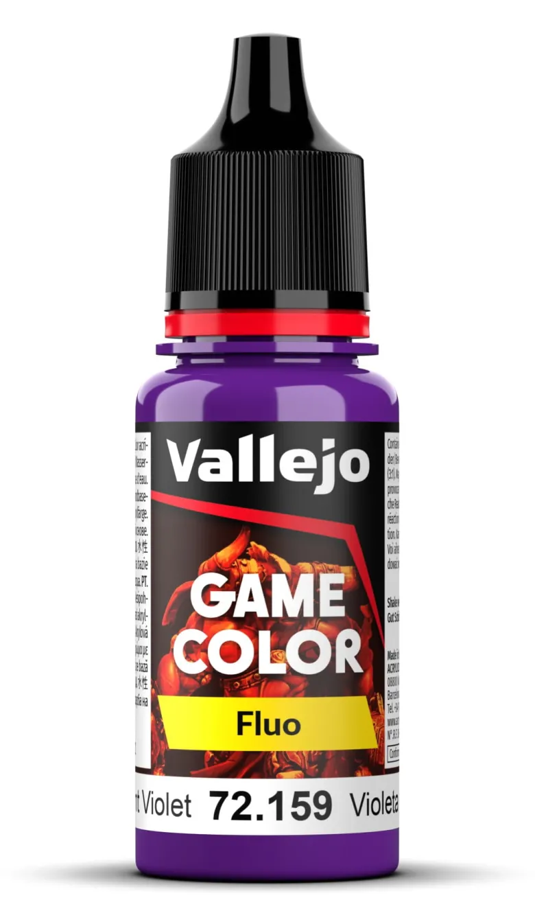 Vallejo Game Color: Fluo - Fluorescent Violet 72.159 18ml