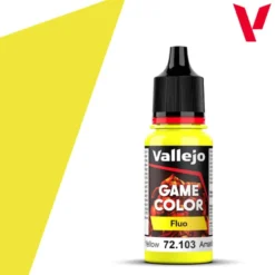 Vallejo Game Color: Fluo - Fluorescent Yellow 72.103 18ml