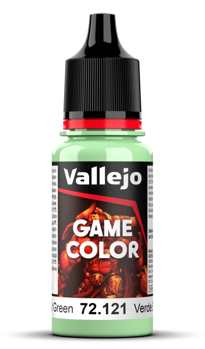 Vallejo Game Color: Ghost Green 72.121 18ml