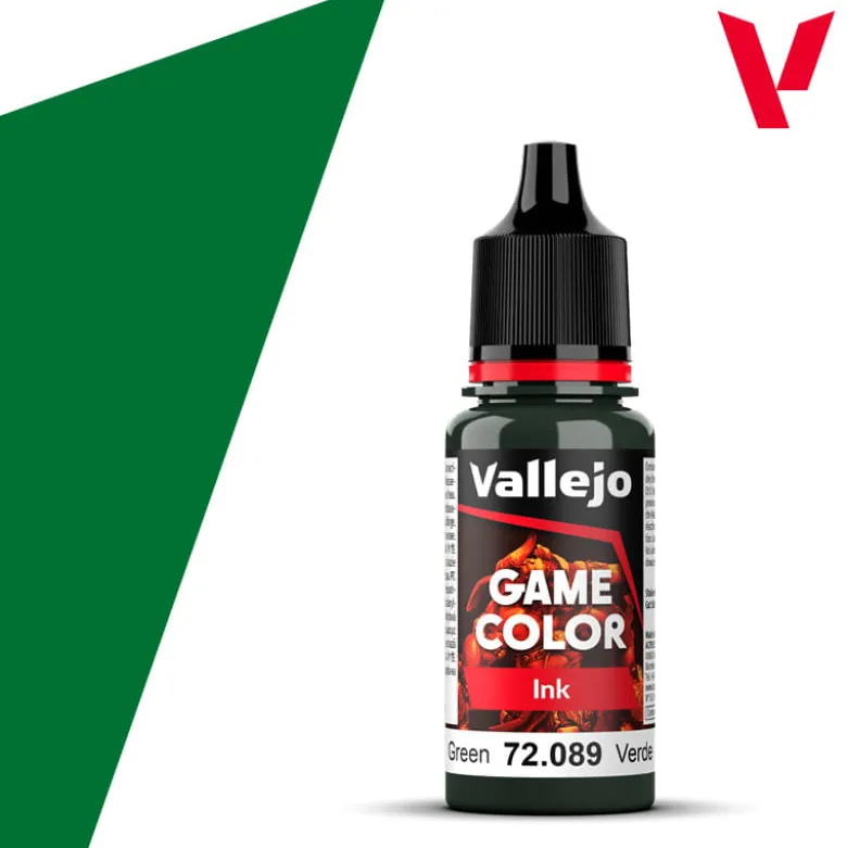 Vallejo Game Color: Ink - Green 72.089 18ml