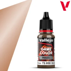 Vallejo Game Color: Metallic - Brassy Brass 72.058 18ml