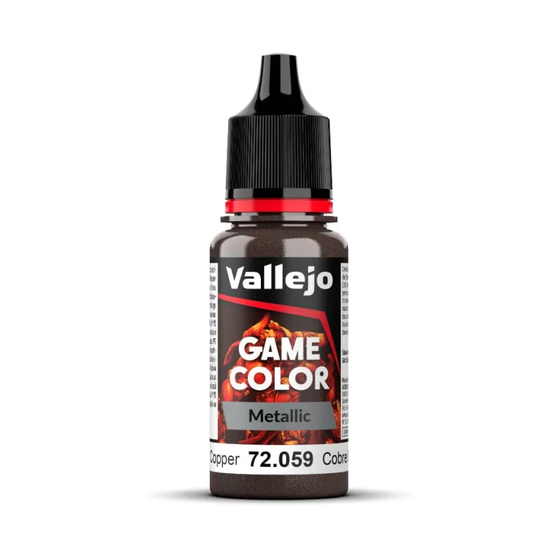 Vallejo Game Color: Metallic - Hammered Copper 72.059 18ml
