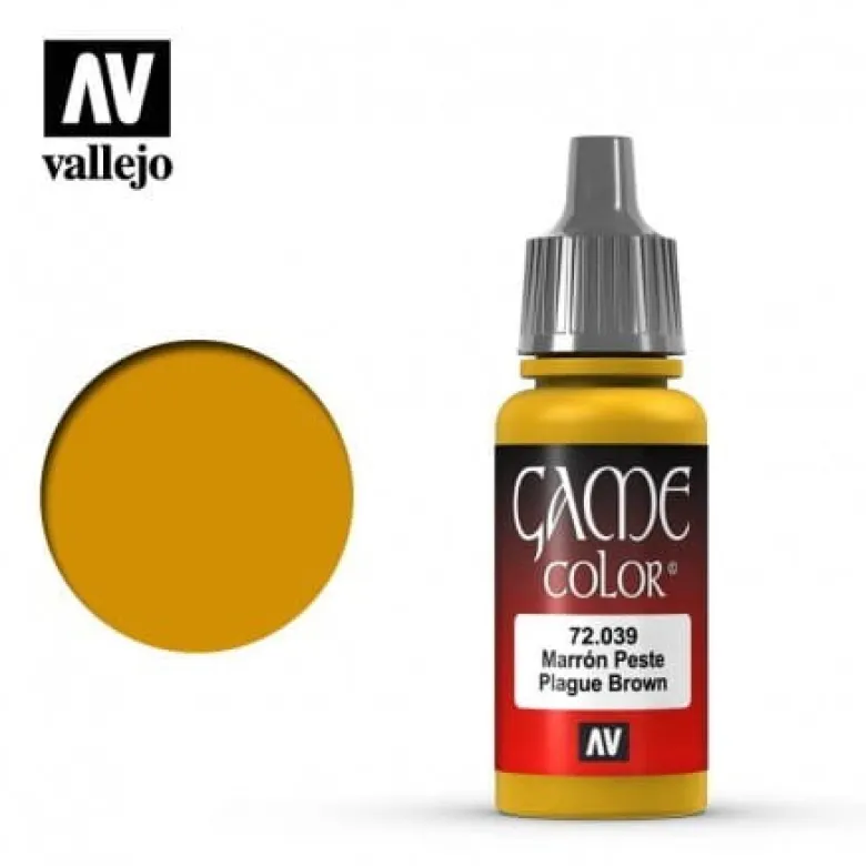 Vallejo Game Color - Plague Brown 72.039 17ml.