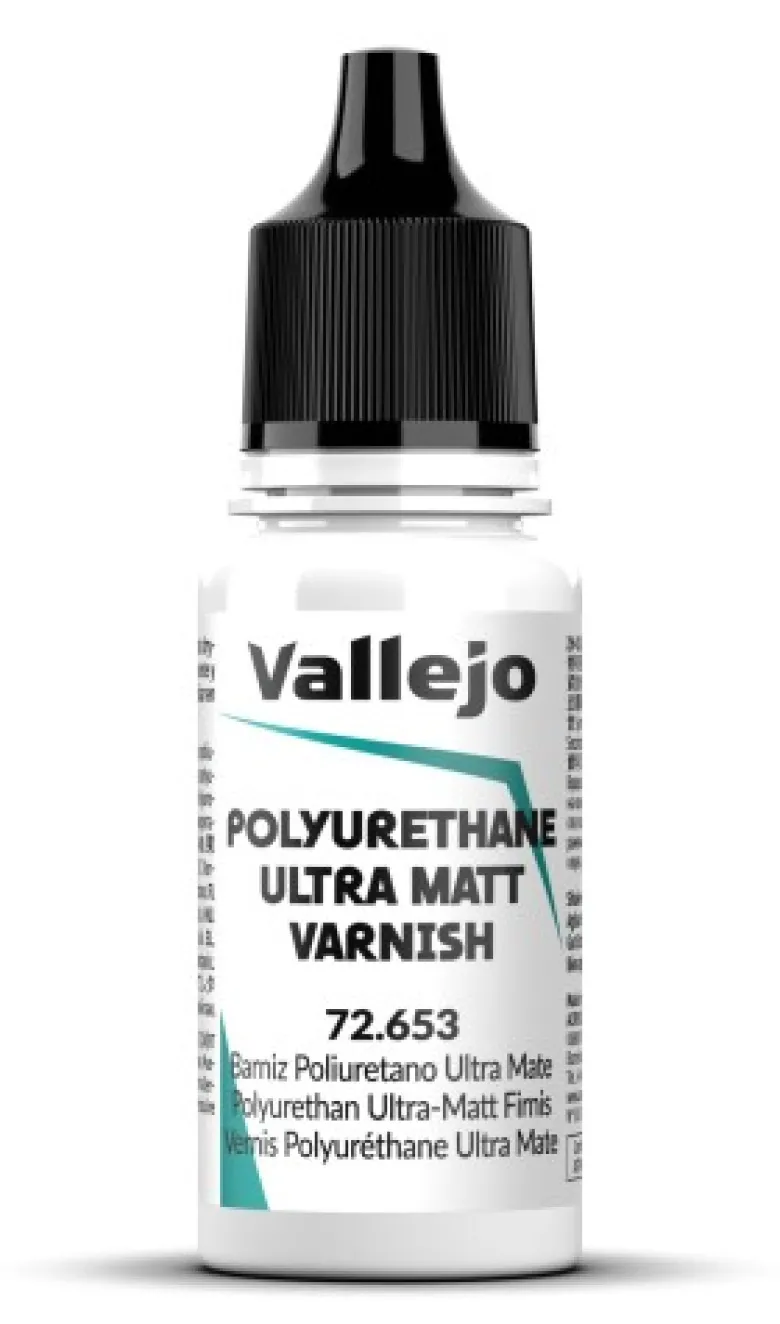 Vallejo Game Color: Polyurethane Ultra Matt Varnish 72.653 18ml