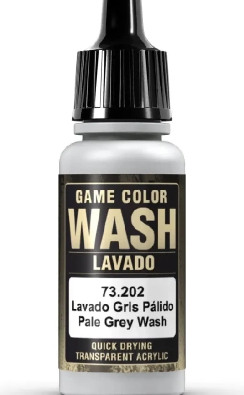 Vallejo Game Color Wash - Pale Grey 73.202 17ml.