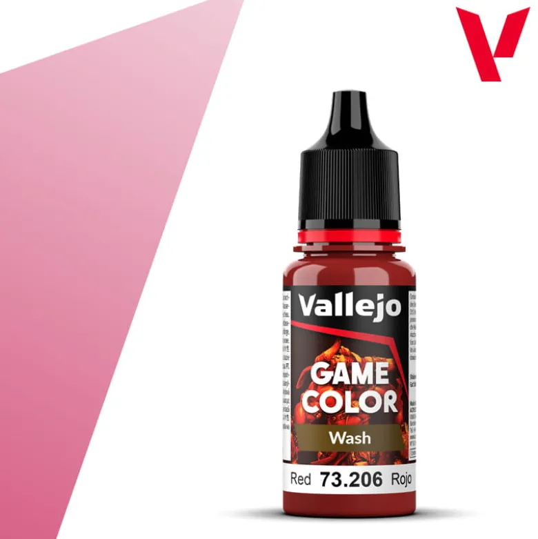 Vallejo Game Color: Wash - Red 73.206 18ml