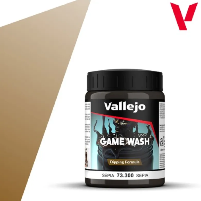 Vallejo Game Color Wash - Sepia 73.300 200ml.