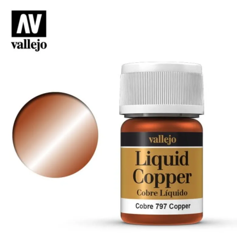 Vallejo Liquid Gold - Copper 70.797 35ml.