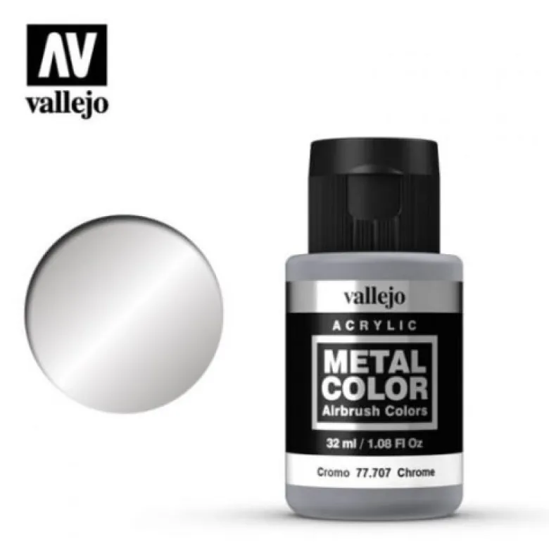 Vallejo Metal Color - Chrome 77.707 32ml.