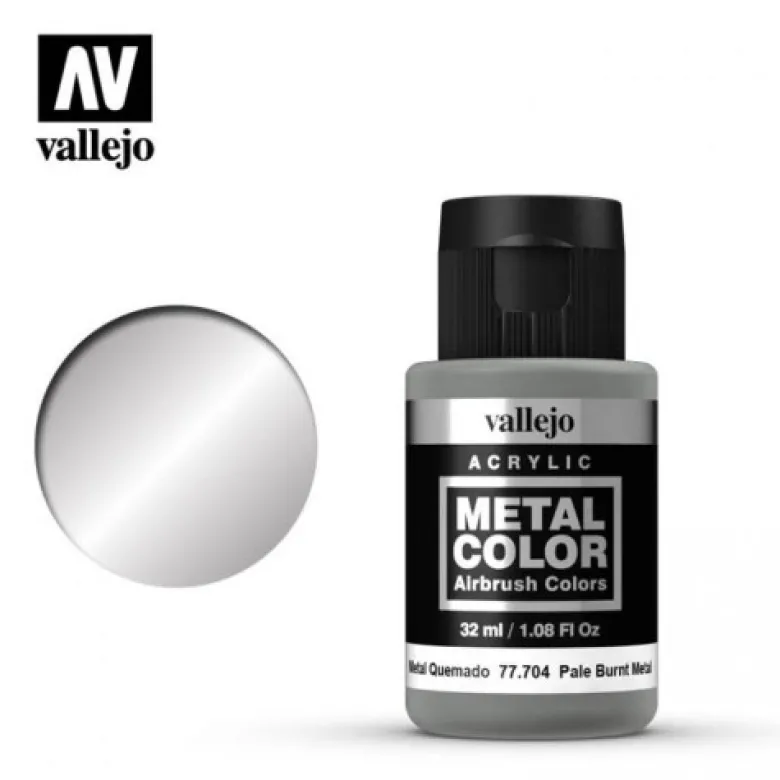 Vallejo Metal Color - Pale Burnt Metal 77.704 32ml.