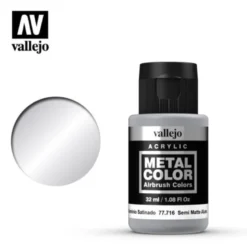 Vallejo Metal Color - Semi Matt Aluminium 77.716 32ml.