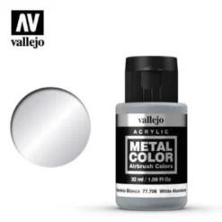 Vallejo Metal Color - White Aluminium 77.706 32ml.