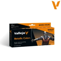 Vallejo Metallic Colors Paints set 70118