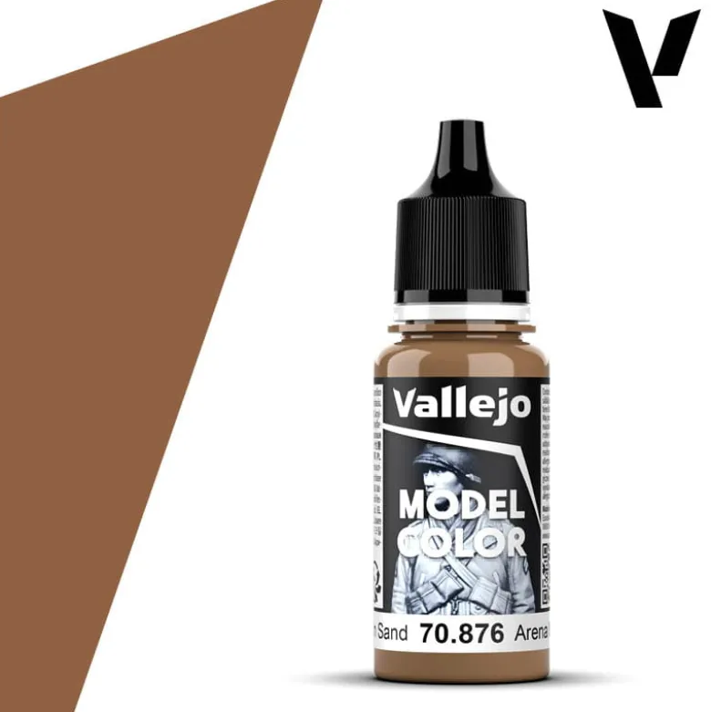 Vallejo Model Color Brown Sand (015) 70.876 18 ml