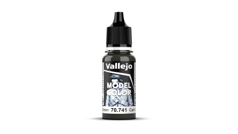 Vallejo Model Color Camouflage Black Green (109) 70.741 18 ml