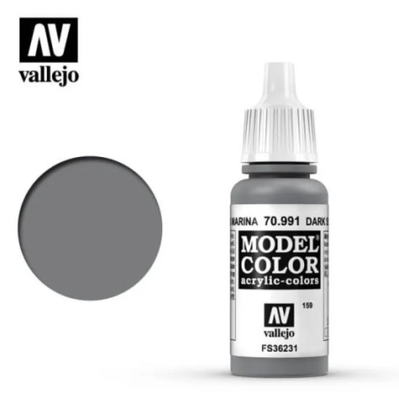 Vallejo Model Color Dark Sea Grey (159) 70.991 17ml
