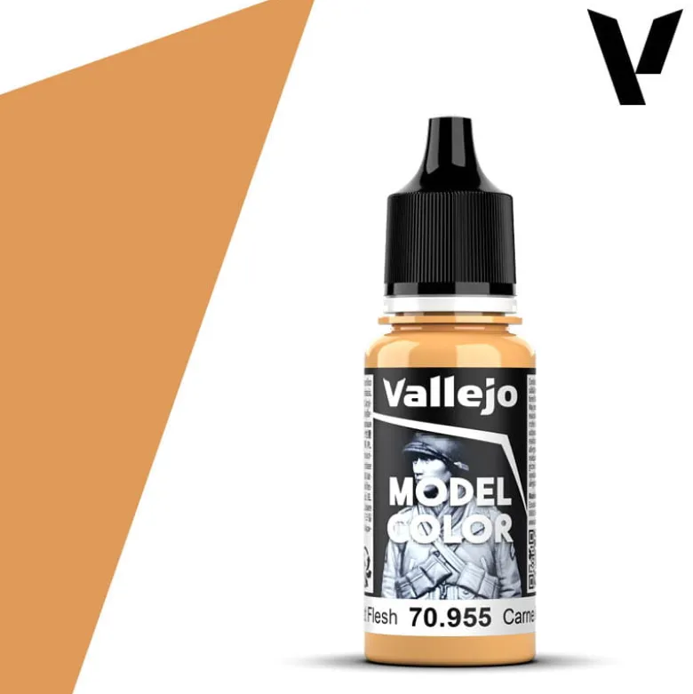 Vallejo Model Color Flat Flesh (017) 70.955 18 ml