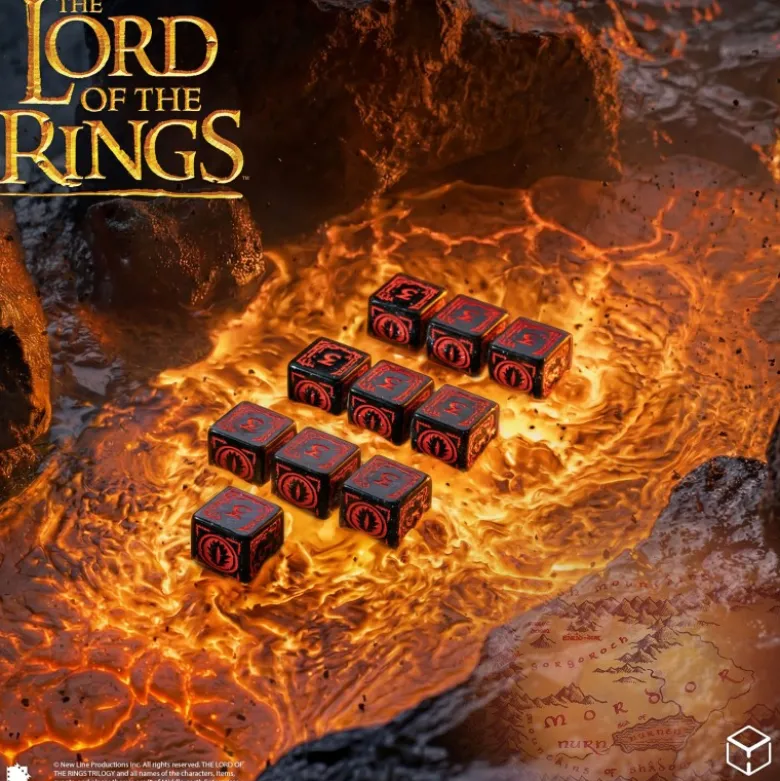 Władca Pierścieni. Zestaw Kości: Mordor 10xK6