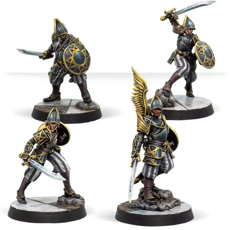 Warcrow: Black Legion Bucklermen