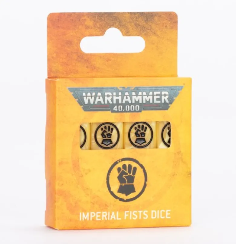 Warhammer 40,000: Imperial Fists Dice set