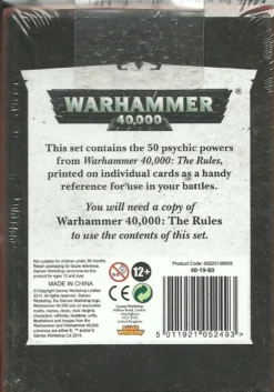 Warhammer 40,000 - Psychic Powers
