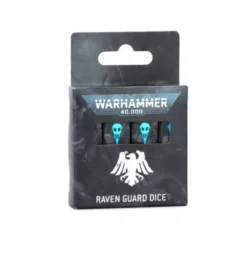 Warhammer 40,000: Raven Guard Dice set
