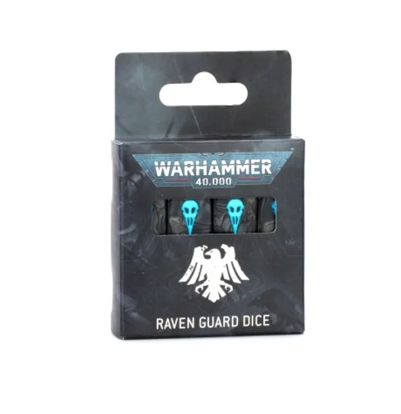Warhammer 40,000: Raven Guard Dice set