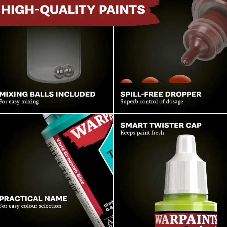 Warpaints Fanatic: Washes Paint Set