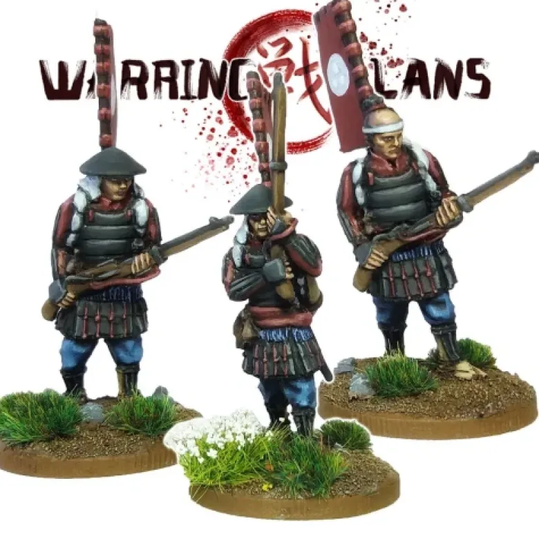Warring Clans: Ashigaru with Teppo (musket) 2
