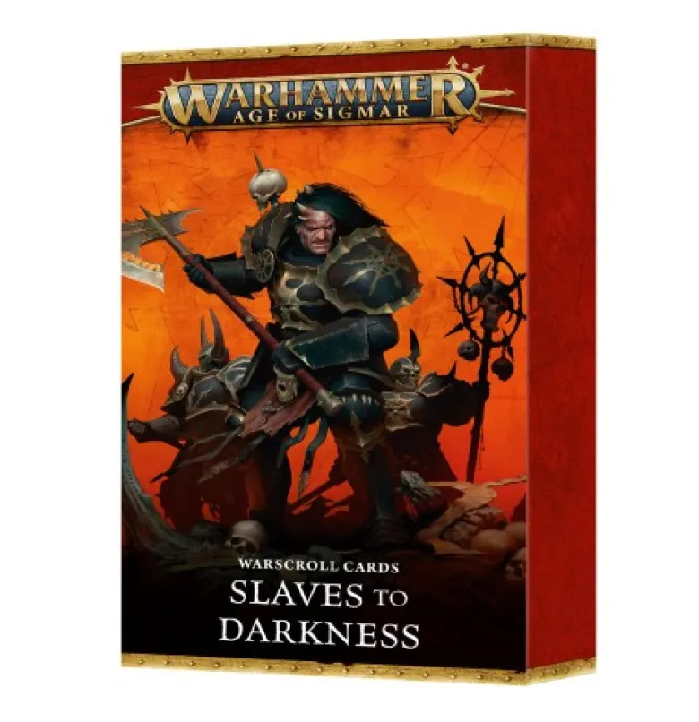 Warscroll Cards: Slaves to Darkness 4ed