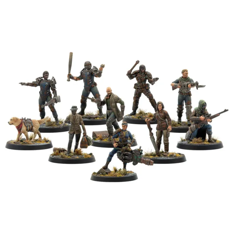 Wasteland Survivors Core Box (Plastic)