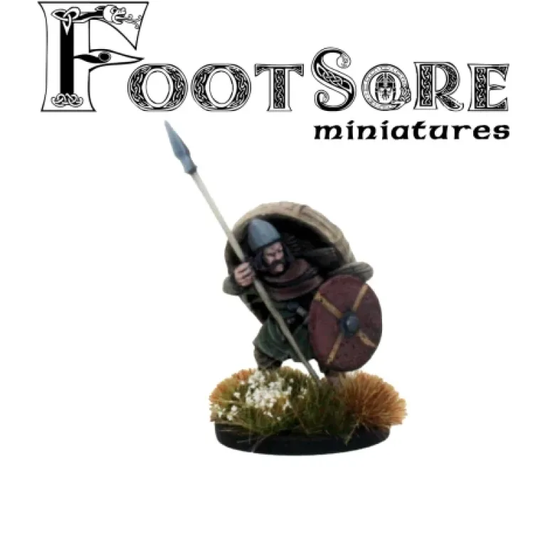 Welsh Warrior with Coracle