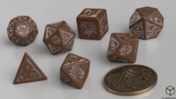 Wiedźmin, zestaw kości RPG. Geralt - Druh Płotki