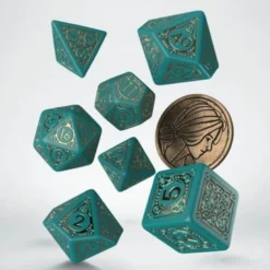 Wiedźmin, zestaw kości RPG. Triss, piękna uzdrowicielka