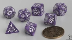 Wiedźmin, zestaw kości RPG. Yennefer - Bez i Agrest