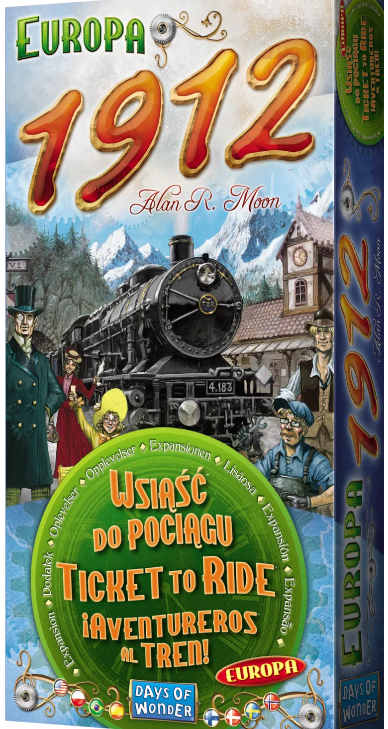 Wsiąść do Pociągu: Europa 1912 (nowa edycja)