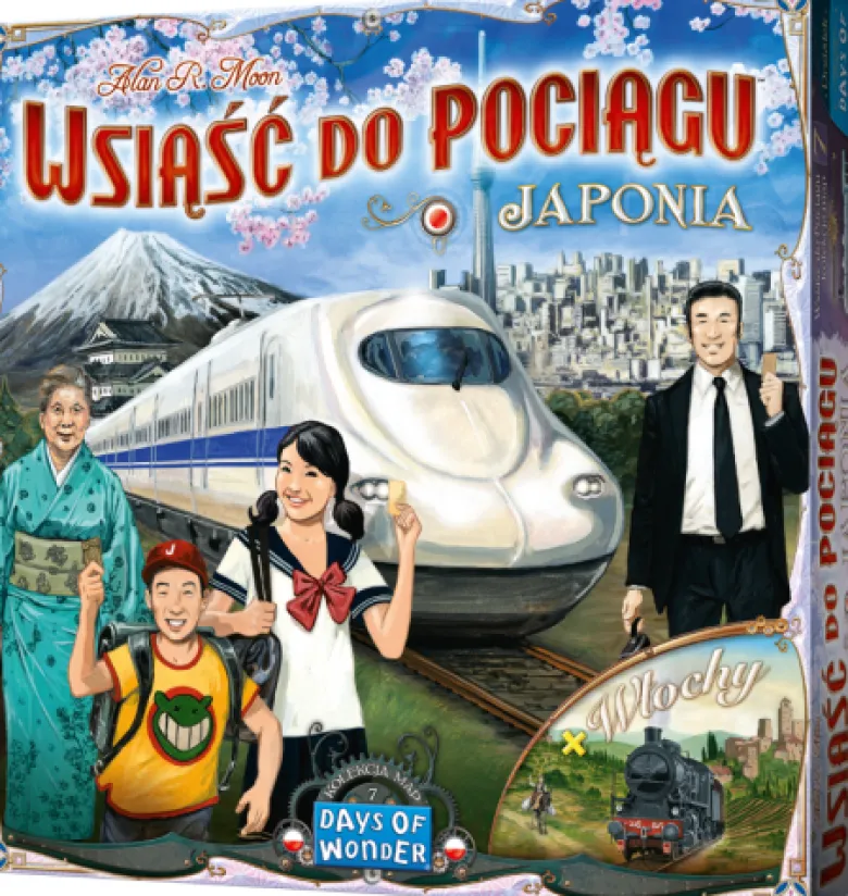 Wsiąść do Pociągu: Kolekcja Map 7 - Japonia i Włochy