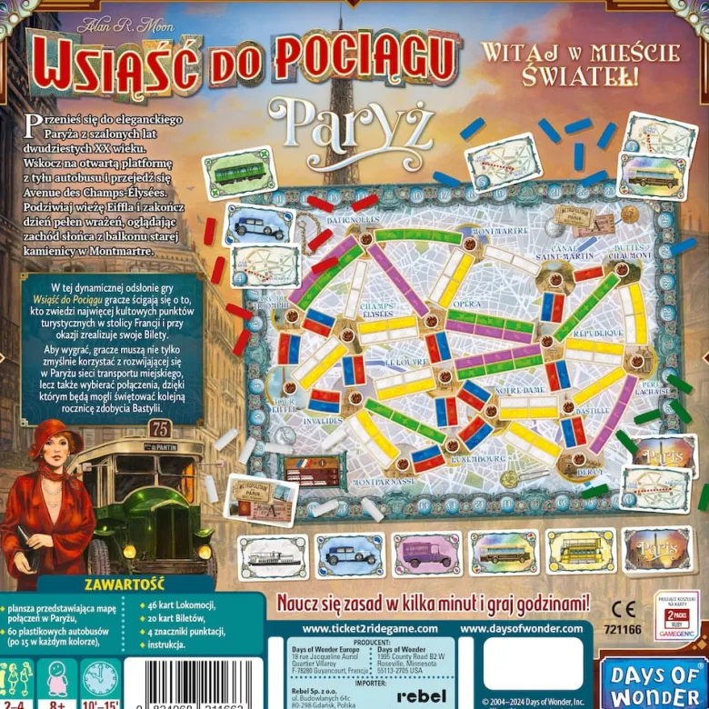 Wsiąść do Pociągu: Paryż