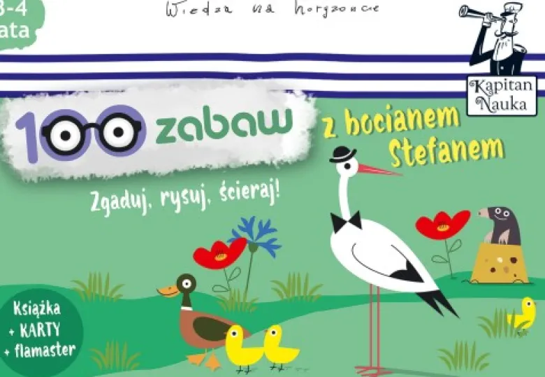 100 Zabaw z Bocianem Stefanem