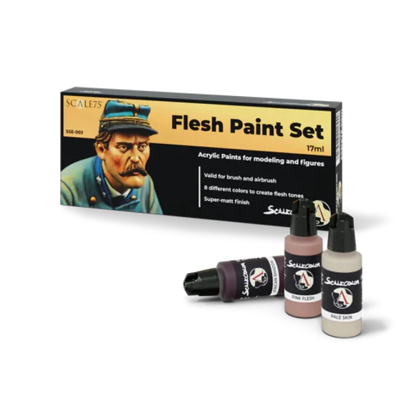 Zestaw farb Scale75 - Flesh